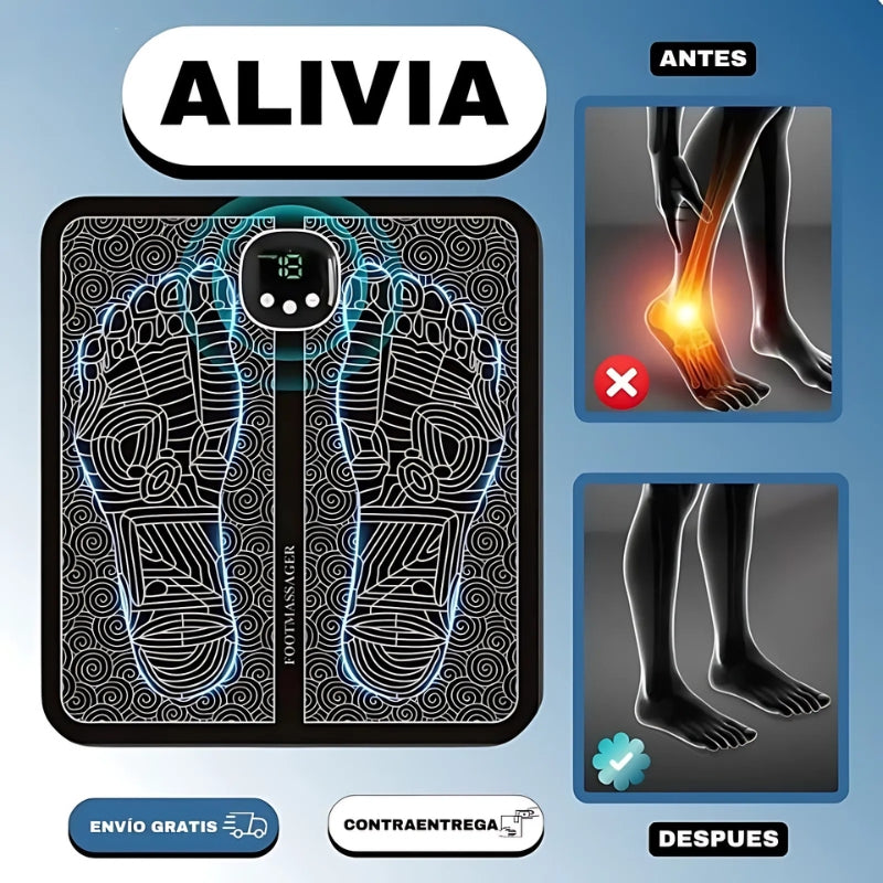 Masajeador de Pies Eléctrico ZenFeet™ | Relájate y Alivia el Estrés en Minutos