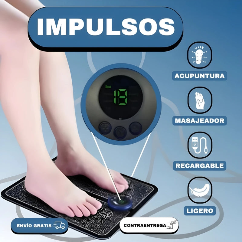 Masajeador de Pies Eléctrico ZenFeet™ | Relájate y Alivia el Estrés en Minutos