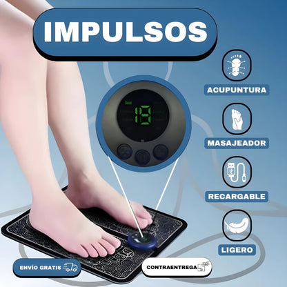 Masajeador de Pies Eléctrico ZenFeet™ | Relájate y Alivia el Estrés en Minutos