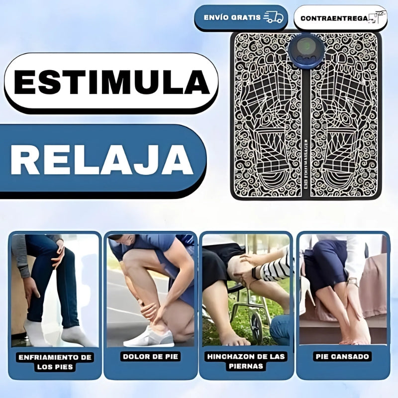 Masajeador de Pies Eléctrico ZenFeet™ | Relájate y Alivia el Estrés en Minutos