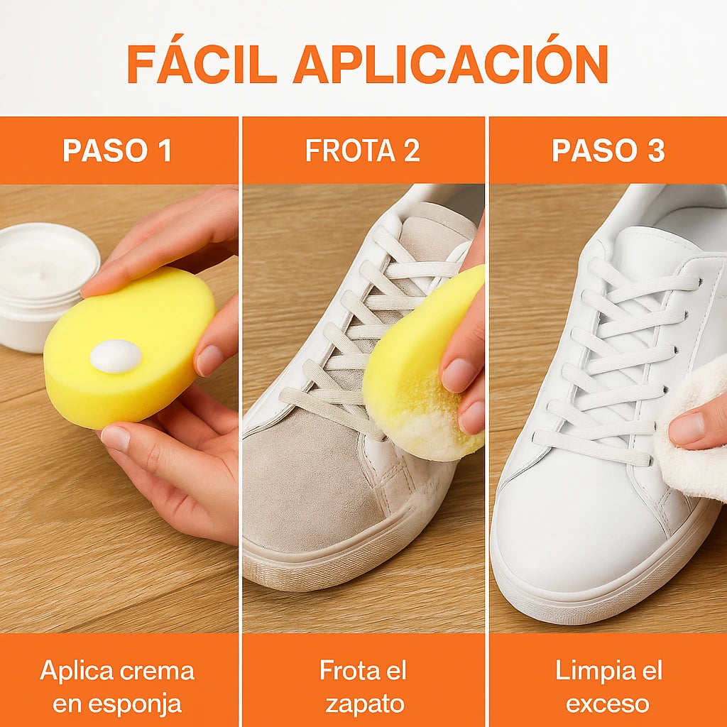 Crema Magica para Limpieza de Zapatos CleaningCream®
