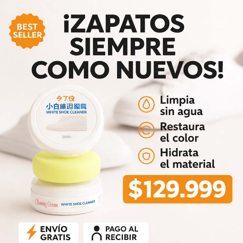 Crema Magica para Limpieza de Zapatos CleaningCream®