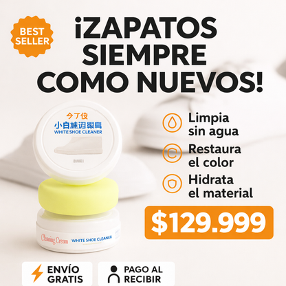 Crema Magica para Limpieza de Zapatos CleaningCream®