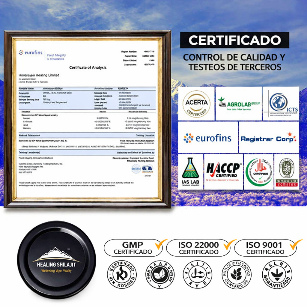 Resina SHILAJIT™ – Energía, Libido y Vitalidad Sin Químicos (50g)