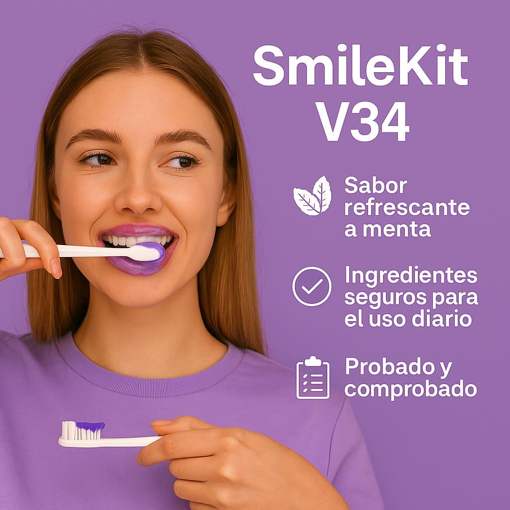 Serum Blanqueador Dental SmileKit™ V34 (HASTA 50%OFF)