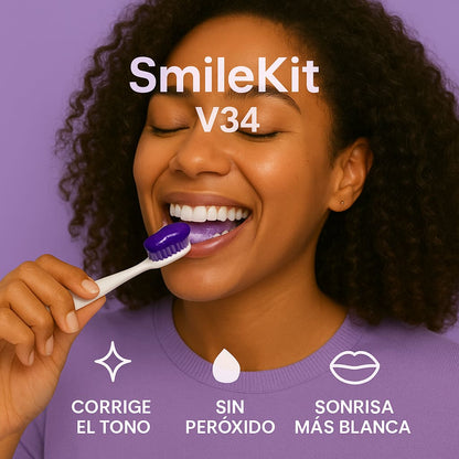 Serum Blanqueador Dental SmileKit™ V34 (HASTA 50%OFF)